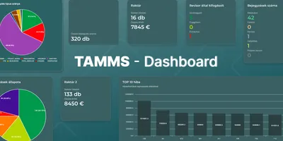 TAMMS 3.38.0 - Dashboard frissítés